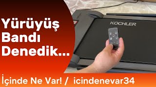 Yürüyüş bandı denedik...Yatak altına girebilen, katlanabilen yürüyüş bandı nasıl ? #reklam değildir