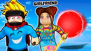 I Saved My Girlfriend From BLADE BALL in Roblox!