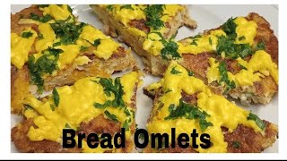 How to make delicious  and easy  bread  omelet  recipes 👍