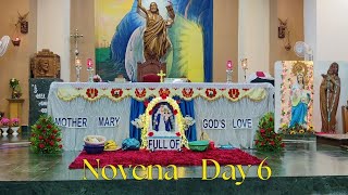 Novena 2024 Day 6,  Gandhinagar Catholic Church, Sector 8, #mothermary #novena