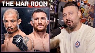 Tale of The Tape for Aldo vs Dvalishvili | The War Room with Dan Hardy | Full Reptile CLIPS