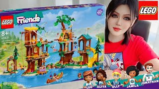 💚 LEGO Friends Adventure Camp Tree House (42631) Speed Build | Abbi Happy, the LEGO Frenetic