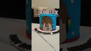 Roblox Birthday cake | chocolate Roblox cake #roblox #kids #birthdaycake #chocolate #cake