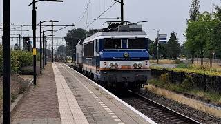 VolkerRail 203-4 + 7143 Vertrekken als LLT Uit Dieren richting Zutphen.                 1-8-2024