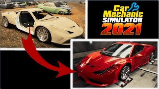 Car Mechanic Simulator 2021 - Ferrari 458 Italia Full Restoration