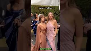 Golden Globes 2023 red carpet Jenna Ortega Selena Gomez Margot Robbie Anya Taylor Joy #shorts #fyp