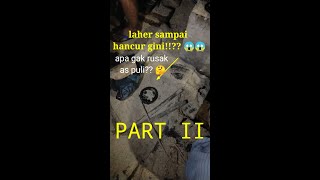 proses pasang laher PART 2 II cerita awal mula jadi mekanik & alasan memakai mesin potong