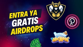 Más AIRDROPS GRATIS y FÁCILES $GOD $MM $ARCA | Ganar dinero con criptomonedas