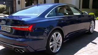 2020 Audi S6 Limousine - driving scenes exterior and interior shots