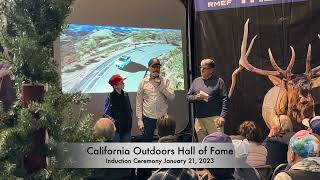 KALIN CALIFORNIA OUTDOORS HALL OF FAME INDUCTION CEREMONY JAN 21, 2023