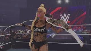 WWE 2K24 PS5 women Champions Legends mode series liveEp20-bailey time