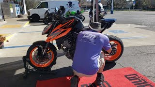 Suspension Adjustment By Dave Moss Tuning - 2019 KTM 1290 Super Duke R