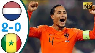 Senegal VS Netherlands 0-2 Highlights & All Goals 4k 2022