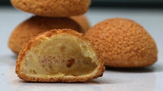 Como hacer unas Choux con craquelín perfectas / How to make perfect Choux buns with craquelin