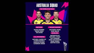 Australia squad for T20 World Cup| #viral #ipl2023csk #indiancricketer #mi #ipl #indiancricketteam