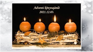 Adventi könyvajánló - 2021.12.03.