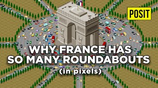 Why France Has So Many Roundabouts - Pixel Animation