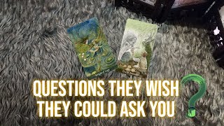 Questions they wish they could ask you🤔🗯❓❔❓ + Coin Flip #pickacard #tarot #etherealempress