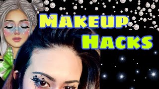 Makeup hacks using Eye Mascara