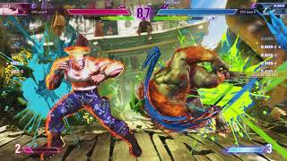 Sf6 cpu a.i battle Guile part 11: Blanka