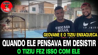 Ele quase desistiu do tiziu. Conheça a história de Geovane