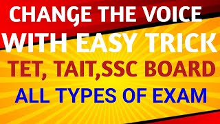 CHANGE THE VOICE WITH EASY RULE@sachin mahajan educational