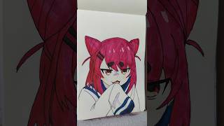 #nekonekoyamada #arrtx #timelapse #shikanoko #animeart