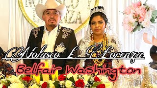 Boda de Nolasco & Lorenza.  con la Marimba Alma Solomera Belfair Washington.  Sep 2022 #cultura