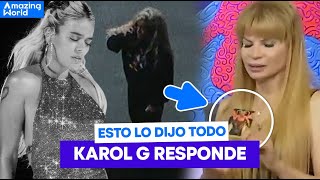 "Diosito nos cuida": Karol G no se aguanta y le RESPONDE CON TODO a Mhoni Vidente.