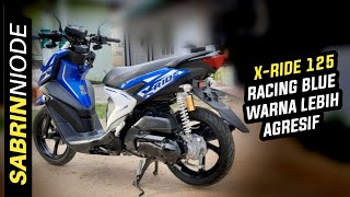 Review Yamaha X Ride 125 2020 Racing Blue Warna Biru