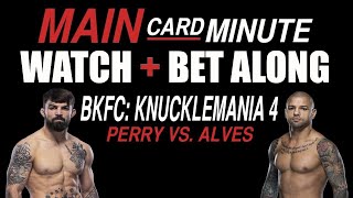 BKFC Knucklemania 4: Perry vs. Alves LIVE Stream PPV | Watch Along Fight Companion | Terrill vs Hunt