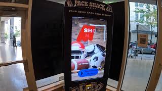 I found this sport's card vending machine in Seattle's Westlake center