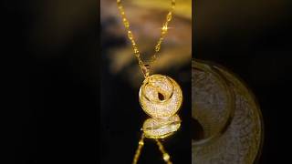 Elegant Golden pendant ✨#pendant #fypシ゚viral #beautiful #shorts #youtubeshorts