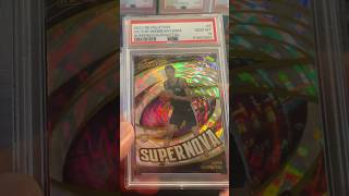 2023-24 Panini Revolution-Victor Wembanyama Supernova Fractal #6 RC-PSA GEM MT 10 Submission reveal