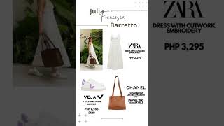 Julia Barretto Outfits | #juliabarretto #Shorts