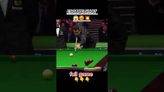 Snooke shot 😱😲🎱#snooker #snookergame #ronnie #snookerplayer #ronnieosullivan #snookertournament #fyp