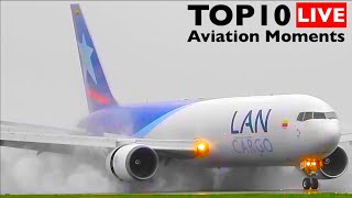 AIRPLANE TOP 10 LiveStreaming Moments 2020 - BOEING 707 Touch&Go, F-35, A340 LANDINGS & More