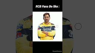 RCB Fans Like be :