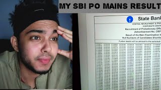 MY SBI PO Mains 2021 RESULT || YE kaise HOGYA BHAIIIIII.............