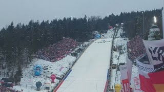 Fragment transmisji serii próbnej do konkursu Drużynowego W ZAKOPANEM!