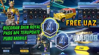 Sudah Fix ! Bocoran Royal Pass PUBG Mobile M4 - Skin Royale Pass M4 PUBG Mobile Indonesia | PUBGm