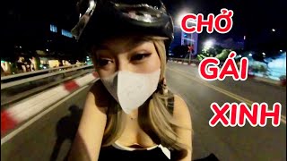 Phản Ứng Của Gái Xinh Khi Thấy Grab Chạy BMW S1000RR Và Cái Kết:))