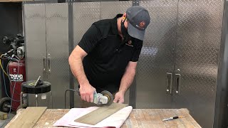 How To Cut Notches In Tile Using A Grinder