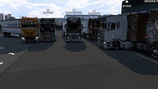 Trucking Convoy with friends