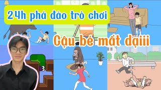 24h Phá Đảo Trò Chơi CẬU BÉ MẤT DẠIIIII 😈😈😈