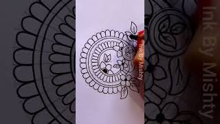 Mandala art for beginners | Mandela art easy | easy mandala art | mandala art | shorts