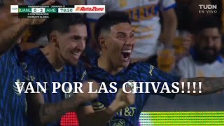 Tigres vs America 0-2 Resumen Goles Jornada 11Liga Mx 2023