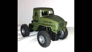 My CUSTOMIZED 1:16 Scale RC Military Army Truck RWD - Toy Grade