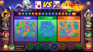 teenpatti master dragon vs tiger 5k se 11k win||teenpatti master dragon vs tiger game play