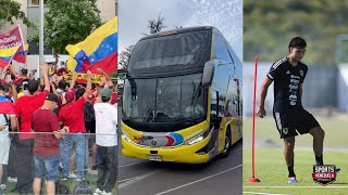 Vinotinto: Lo Mejor del Entrenamiento y el Banderazo en Santiago de Chile